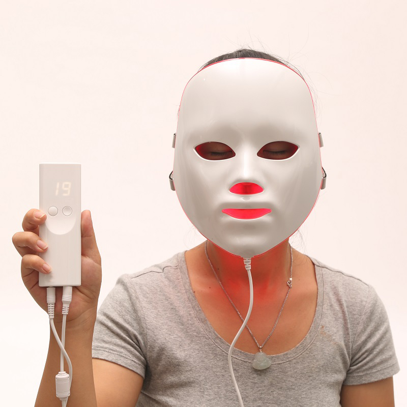 masque led visage, masque led luminothérapie, luminothérapie – AgeGlow